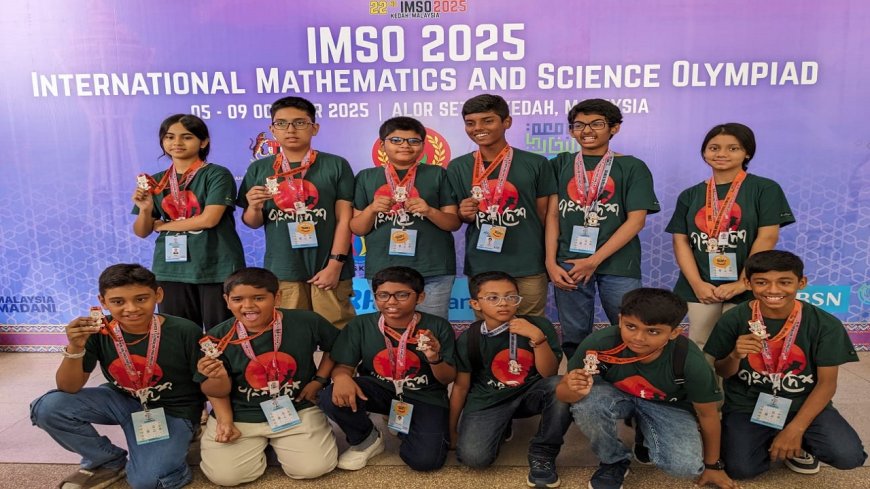 Bangladesh Bags Medals in  IMSO 2025 in Malaysia