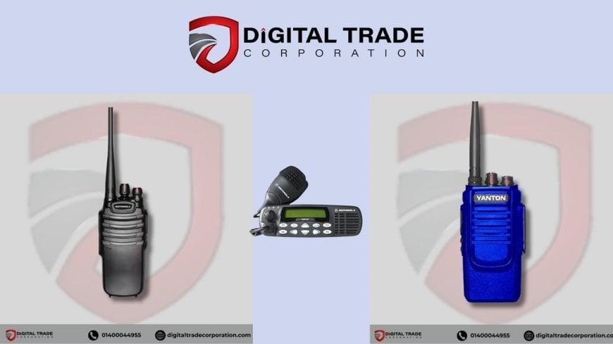 অনলাইনে সরকারি অনুমোদিত ওয়াকিটকি ও রিপিটার