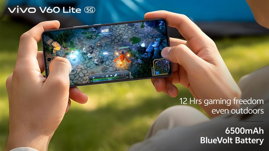 Vivo V60 Lite: Vital Velocity for Vibrant Gaming