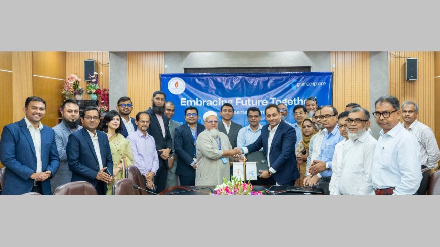 Grameenphone Gears Up Partnership with Titas Gas