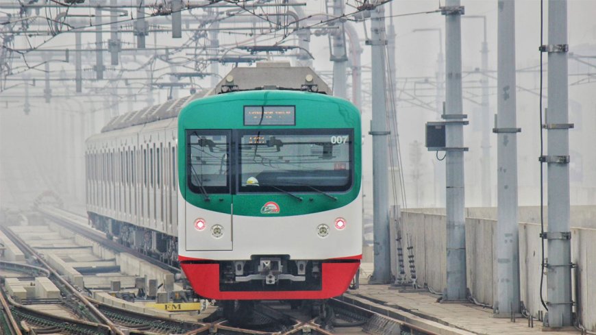 উত্তরা-মতিঝিল মেট্রোরেল চলাচল স্বাভাবিক