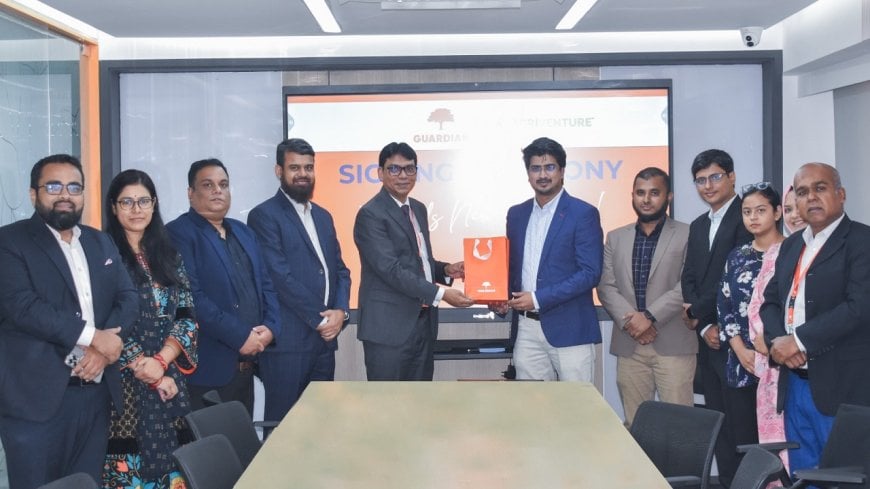 কৃষকদের  কৃষকদের বিমা সুরক্ষা চুক্তিবদ্ধ গার্ডিয়ান  ও এগ্রিভেঞ্চারের