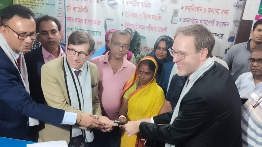 French Ambassador Praises Bangladesh’s Citizen-Centred Digital Centres during Rangpur Visit