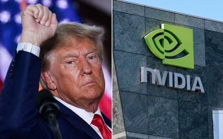 যুক্তরাষ্ট্রের বাইরে এনভিডিয়ার শীর্ষ এআই চিপ বিক্রি নিষিদ্ধ করতে চান ট্রাম্প