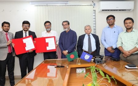 ইউএফটিবি ও কেপিজে স্পেশালাইজড হাসপাতালের মধ্যে সমঝোতা স্মারক স্বাক্ষর