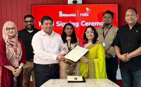 উদ্ভাবনী পানিশোধন প্রযুক্তি নিয়ে ওয়াটারএইড’র সঙ্গে রবি’র চুক্তি সই
