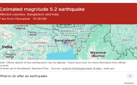 ভূমিকম্পে কাঁপল দেশ, আতঙ্ক, বাজলো ভার্চুয়াল সতর্কবার্তা