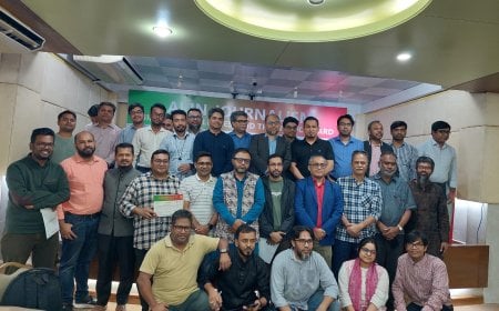 কম্পিউটার সমিতিতে বিআইজেএফ সদস্যদের এআই-চ্যালেঞ্জ ও এর ভবিষ্যত নিয়ে কর্মশালা অনুষ্ঠিত