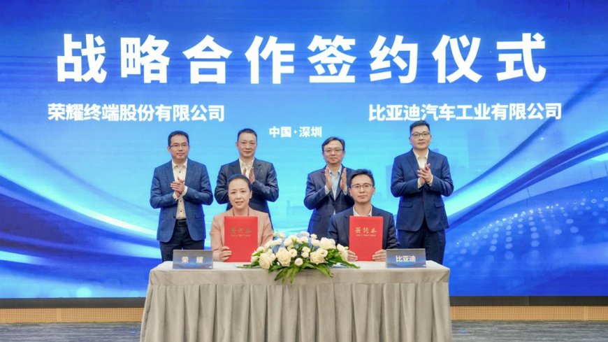 BYD and HONOR Bond for Smarter Mobility