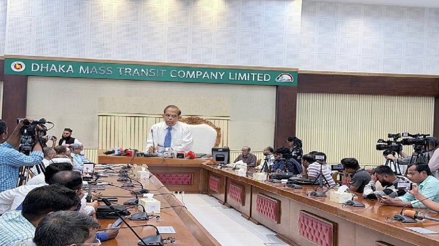 মেট্রোরেলের নির্মাণকালীন ত্রুটির দায় ঠিকাদারকে নিতে হবে: ডিএমটিসিএল এমডি