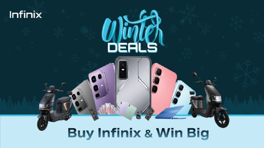 Winter Wins: Infinix Launches Month-Long ‘Winter Deals’ Campaign