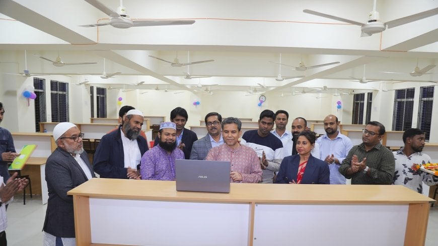 রিডিং রুমে ইন্টারনেট পেলো যবিপ্রবি’র মুন্সী মেহেরুল্লাহ হলের আবাসিক ছাত্ররা