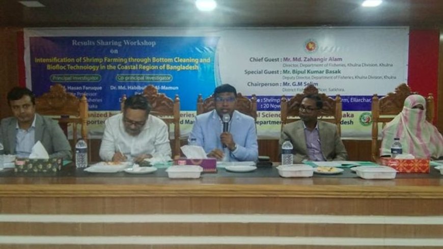 Shrimp Sector Seeks Support for Sustainable, Intensive Cultivation