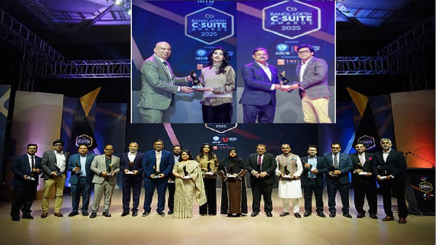 C-Suite Celebration: Dual Honors for Walton as Industry Leaders Shine
