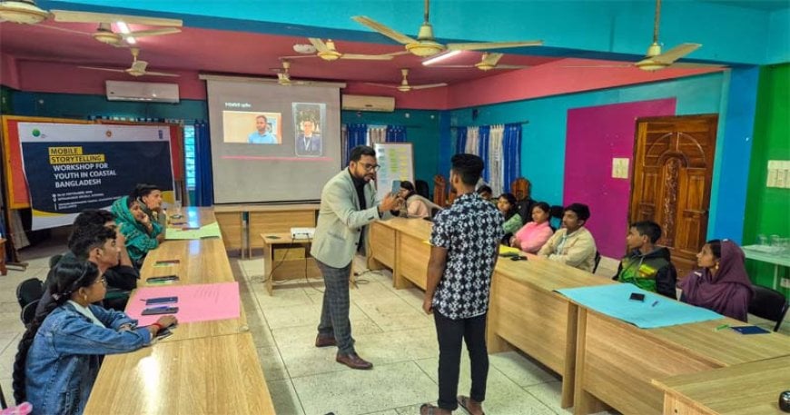 Coastal Youth Trained in Mobile Storytelling to Amplify Community Voices