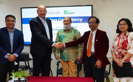 দুর্যোগ মোকাবিলায় একসাথে ইডটকো-বাংলাদেশ রেড ক্রিসেন্ট সোসাইটি