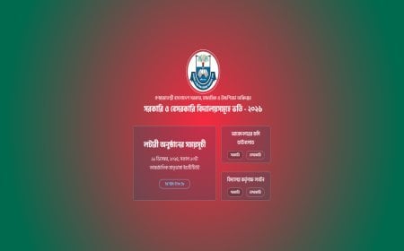 ১১ ডিসেম্বর স্কুল ভর্তির ডিজিটাল লটারি, ফল মিলবে অনলাইনেই