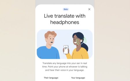 Google Translate Tests Real-Time Headphone Translation