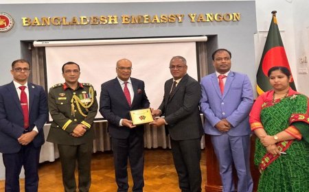 মিয়ানমারে বাংলাদেশ দূতাবাসে ই-পাসপোর্ট কার্যক্রমের উদ্বোধন