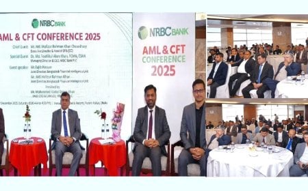 এনআরবিসি ব্যাংকে এআই প্রযুক্তিনির্ভর এএমএল ও সিএফটি সম্মেলন