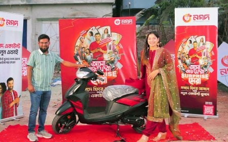 নগদে লেনদেন করে স্কুটি জিতে নিলেন ময়মনসিংহের সোহেল