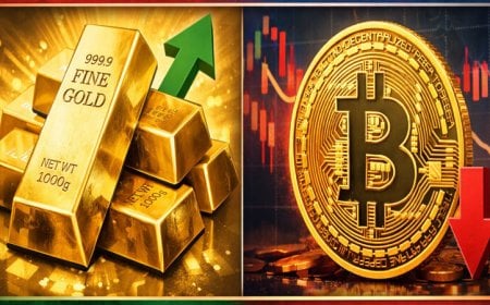 সোনার দাম ৭১ শতাংশ বাড়লেও বিটকয়েনের কমেছে ৬ শতাংশ