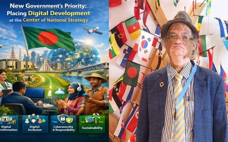 নতুন সরকারের অগ্রাধিকার: ডিজিটাল উন্নয়নকে রাষ্ট্রীয় কৌশলের কেন্দ্রবিন্দুতে স্থাপন