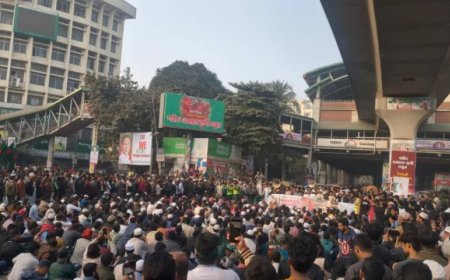 Shahbag Sees Surge of Support as Calls Grow for Osman Hadi Murder Trial