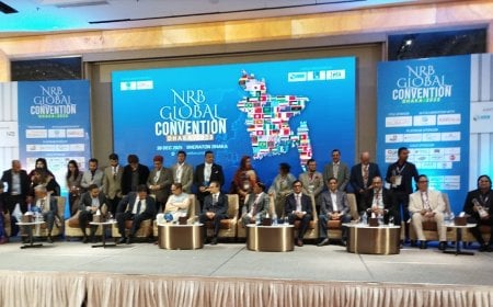 দেশের মাটিতে গ্লোবাল এনআরবি অ্যাওয়ার্ড ২০২৫ পেলেন  যারা