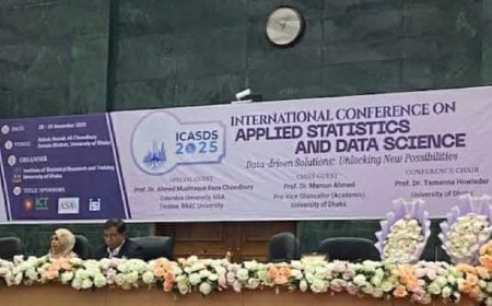 ফলিত পরিসংখ্যান ও ডেটা সায়েন্স বিষয়ে ঢাবিতে আন্তর্জাতিক সম্মেলন অনুষ্ঠিত