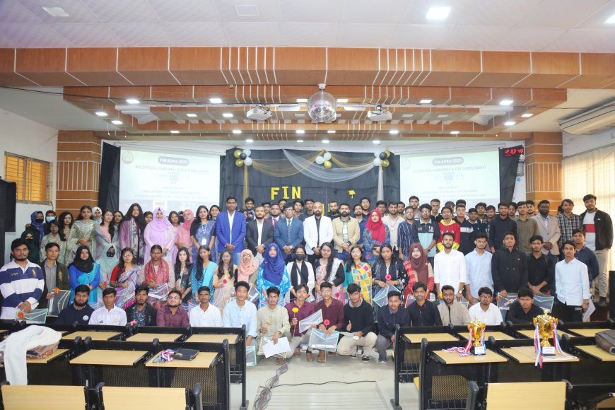 যবিপ্রবির ফিন্যান্স অ্যান্ড ব্যাংকিং বিভাগের   নবীনবরণ ও বিদায় সংবর্ধনা অনুষ্ঠিত   