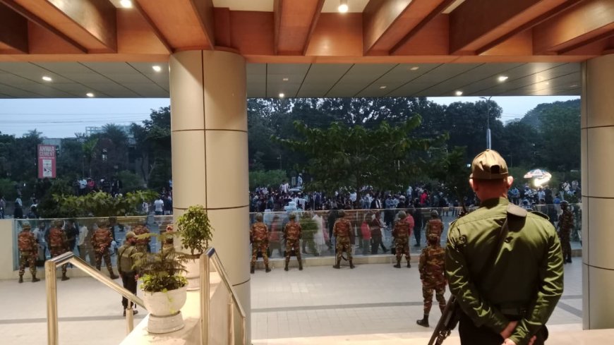 Regulator’s Staff Stranded as Protest Blocks BTRC Headquarters