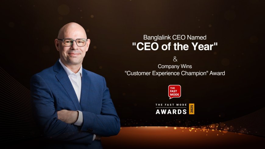 Banglalink CEO Johan Buse Wins ‘CEO of the Year’ Honor