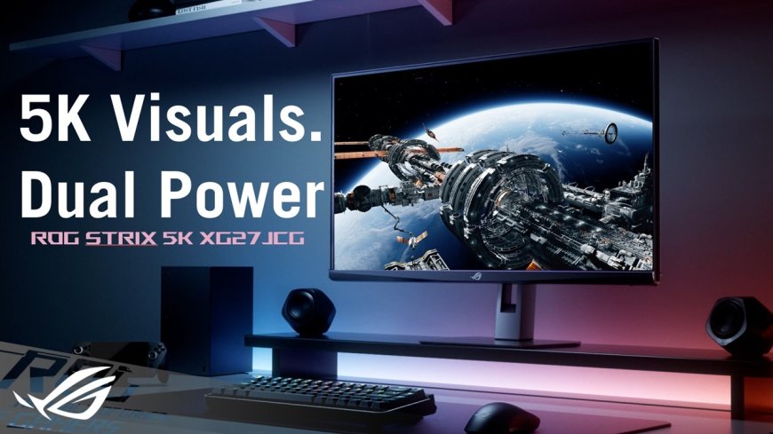 ROG Readies World’s First 5K Dual-Mode Gaming Monitor