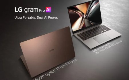 LG Launches Lightweight Legion: Gram Pro 17 & 16 Unveiled at CES 2026