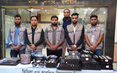 দেশি-বিদেশি চক্রে টেলিগ্রামে প্রতারণায় চীনা নাগরিকসহ গ্রেফতার ৮