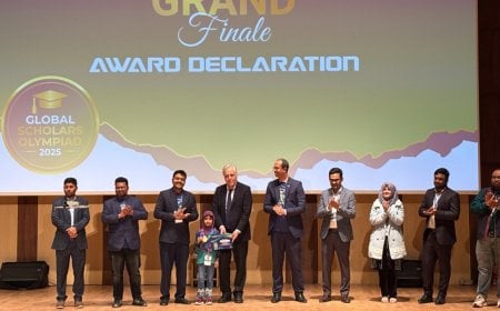 গ্লোবাল স্কলার্স অলিম্পিয়াড এর গ্রান্ড ফিনালে অনুষ্ঠিত