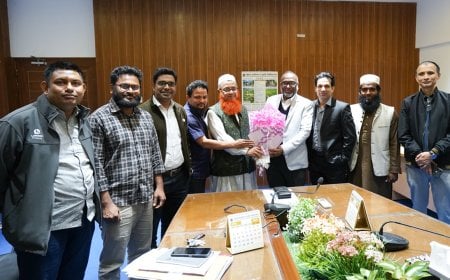 চুয়েট উপাচার্যের সাথে নব-গঠিত চুয়েট শিক্ষক সমিতির সাক্ষাৎ