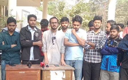 শাকসু নির্বাচনের দাবিতে ক্লাস-পরীক্ষা বর্জনের পর কমপ্লিট শাটডাউনের ডাক