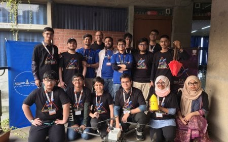 মিনি স্যাটেলাইট তৈরির বাস্তব অভিজ্ঞতা পেলো শিক্ষার্থীরা