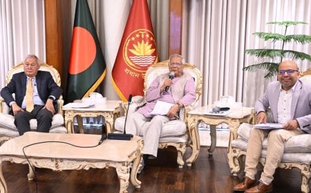 তিন পার্বত্য জেলায় ই-লার্নিং কার্যক্রমের আনুষ্ঠানিক উদ্বোধন করলেন প্রধান উপদেষ্টা, বাস্তবায়নে বিএসসিএল