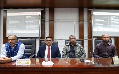 চুয়েটে “হ্যান্ডস অন ট্রেইনিং অন টিচিং—লার্নিং এন্ড এসেসমেন্ট—২” শীর্ষক ট্রেইনিং অনুষ্ঠিত