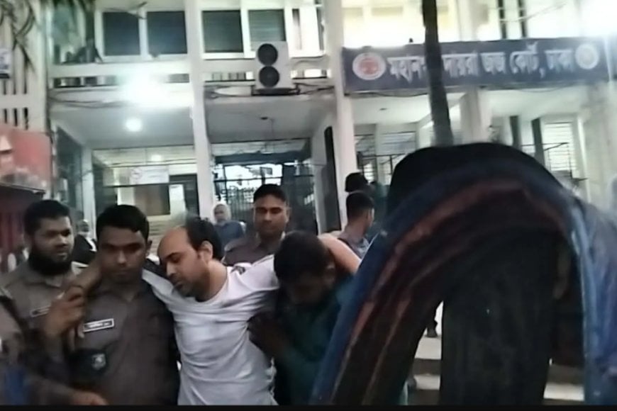 আদালত থেকে হাসপাতালে ইভ্যালি রাসেল