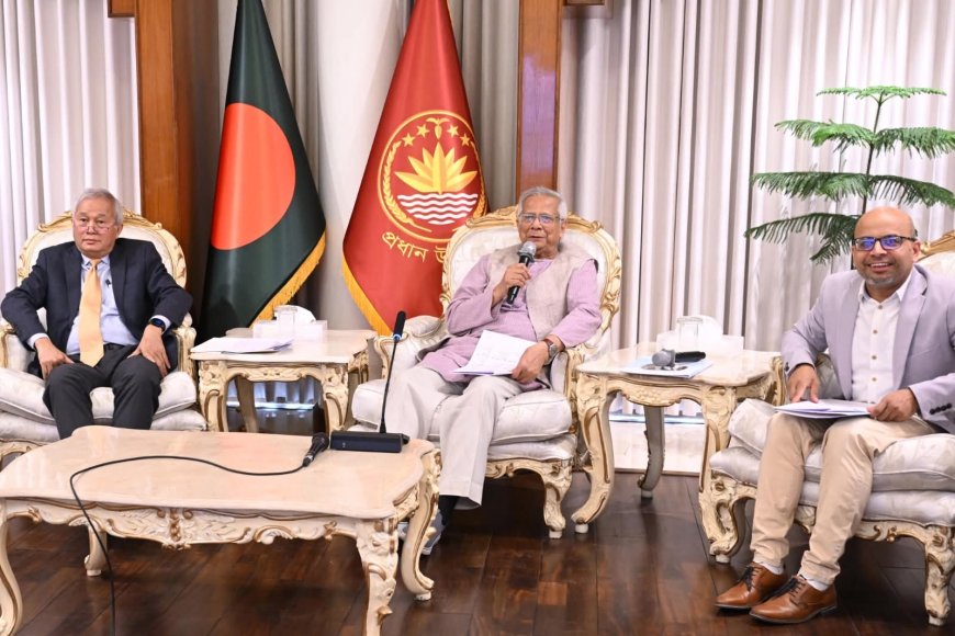 Chief Adviser Inaugurates E-Learning Programme in Three Hill Districts, Implemented by BSCCL