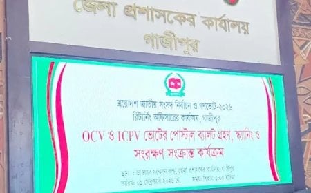যান্ত্রিক ত্রুটিতে পোস্টাল ব্যালট স্ক্যানিং কার্যক্রম স্থগিত