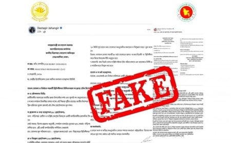 দাঁড়িপাল্লাকে জেতানোর নির্দেশনা সংবলিত এনএসআই নথি ভুয়া: প্রেস উইং