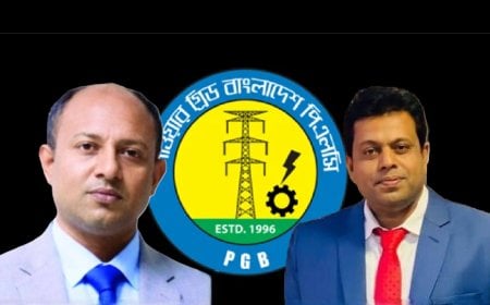 পিজিডিই সমিতির সভাপতি  জিল্লু,  সা.ম্পাদক রবিউল