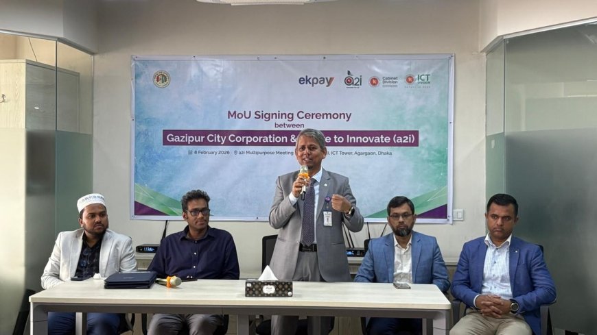 Gazipur Goes Cashless with a2i–City Corporation Deal