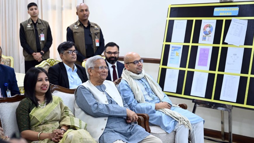 ভোটের পরিস্থিতি লাইভ পর্যবেক্ষণে প্রধান উপদেষ্টা