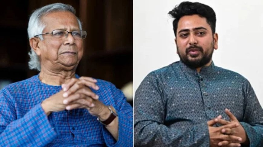 Dr Yunus’ Praise for Nahid: New Party, New Possibilities